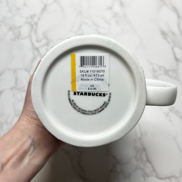 Starbucks Los Angeles Hollywood 3D Car Skyline Relief Mug Limited Edition - Picture 4 of 5